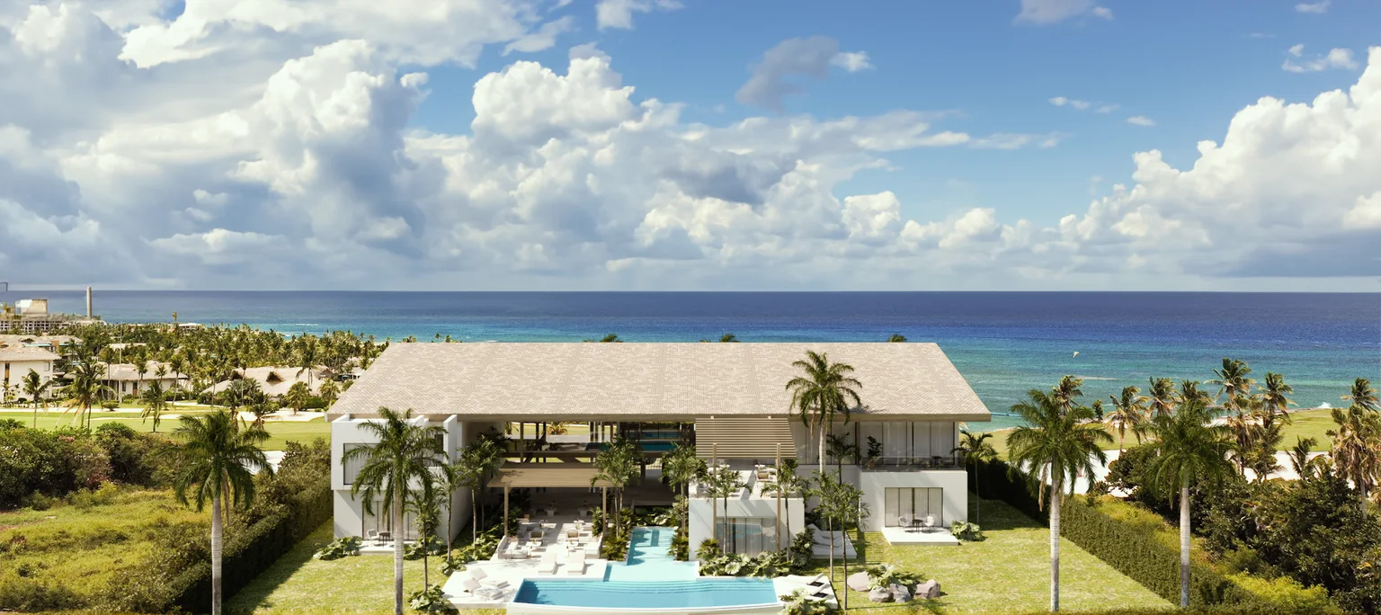 Villa contemporánea de lujo frente al mar
